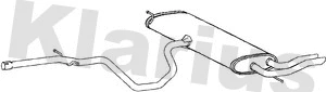 Rear Muffler (270786)