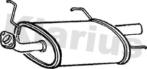 Rear Muffler (220049)