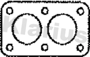 Gasket, exhaust pipe (410229)