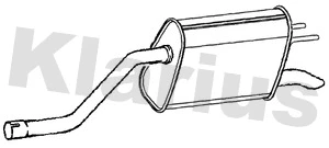 Rear Muffler (231466)