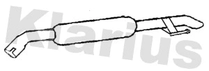 Rear Muffler (221782)