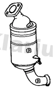 Soot/Particulate Filter, exhaust system (390396)