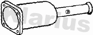 Soot/Particulate Filter, exhaust system (390191)