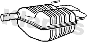 Rear Muffler (210892)