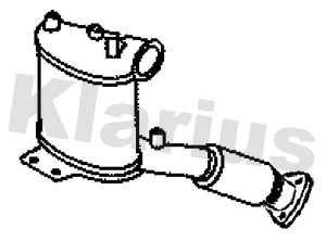 Soot/Particulate Filter, exhaust system (390547)