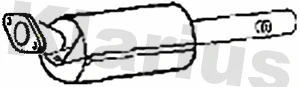 Soot/Particulate Filter, exhaust system (390507)