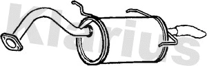 Rear Muffler (210044)