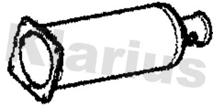 Soot/Particulate Filter, exhaust system (390169)