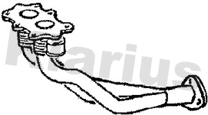 Exhaust Pipe (301827)