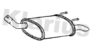 Rear Muffler (AR280P)