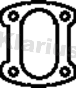 Gasket, exhaust pipe (410720)