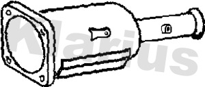 Soot/Particulate Filter, exhaust system (390707)