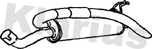 Rear Muffler (210737)