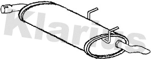 Rear Muffler (240852)