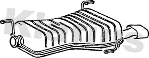 Rear Muffler (210494)