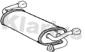 Rear Muffler (230884)