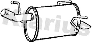 Rear Muffler (210785)