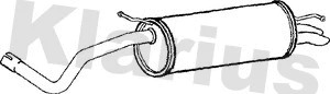 Rear Muffler (231189)