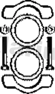 Mounting Kit, exhaust system (401134)