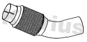 Exhaust Pipe (302073)