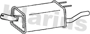 Rear Muffler (210904)
