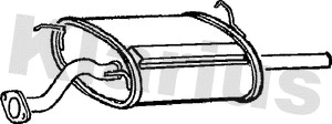 Rear Muffler (230663)