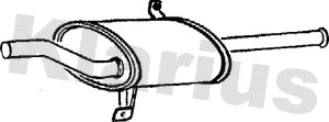 Rear Muffler (220050)