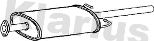 Centre Muffler (240865)