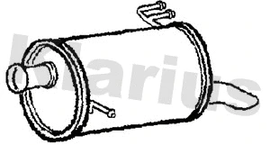 Rear Muffler (211081)