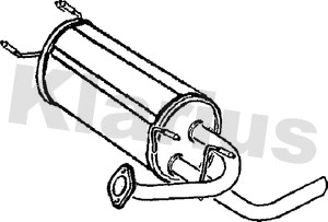 Rear Muffler (220566)