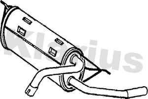 Rear Muffler (210501)