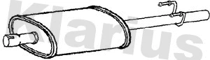 Centre Muffler (231133)
