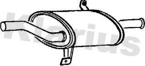 Rear Muffler (210043)