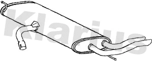 Rear Muffler (231218)