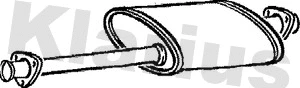 Centre Muffler (210124)