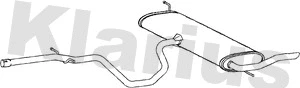 Rear Muffler (270787)