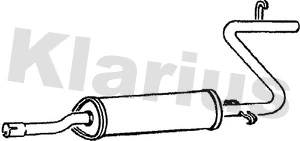 Centre Muffler (240004)