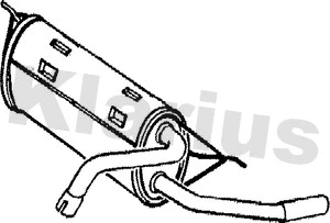 Rear Muffler (230292)