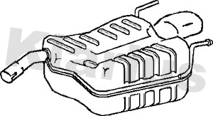 Rear Muffler (220793)