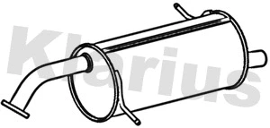Rear Muffler (221672)