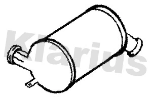 Soot/Particulate Filter, exhaust system (399210)