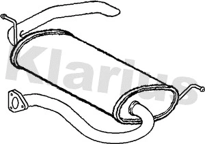Rear Muffler (230934)