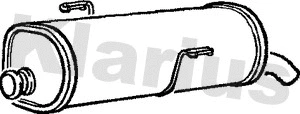 Rear Muffler (210659)