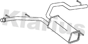 Rear Muffler (261090)