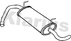 Rear Muffler (231206)