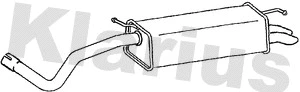 Rear Muffler (240751)