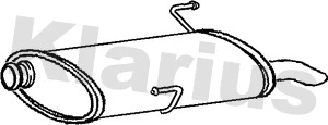 Rear Muffler (210814)