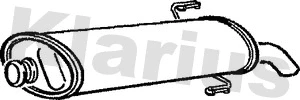 Rear Muffler (PG409W)