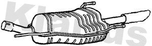 Rear Muffler (220814)