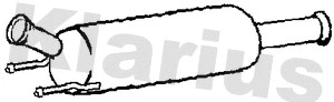 Soot/Particulate Filter, exhaust system (399073)